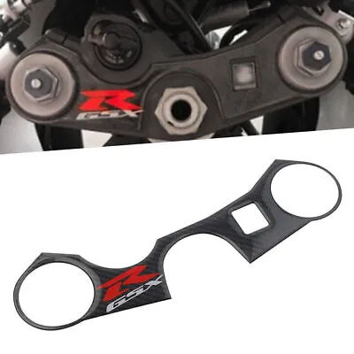 For Suzuki GSXR1000 GSXR750 600 Carbon Fiber Top Triple Tree Clamp Yoke 3D Decal • $13.49