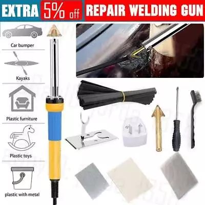 Plastic Welding Soldering Iron Kits Car Bumper Dashboard Kid Repair Welder Tool • $20.45