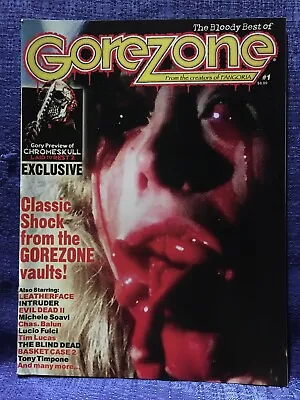 $75 • Buy Bloody Best Of GOREZONE #1 RARE Creators Of Fangoria Horror Magazine 2011