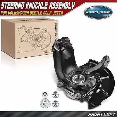 Front RH Steering Knuckle & Wheel Hub Bearing Assembly For Volkswagen GolfBeetle • $90.99