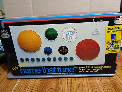 Vintage 1980 Name That Tune Electronic Game NEW IN BOX • $25.49