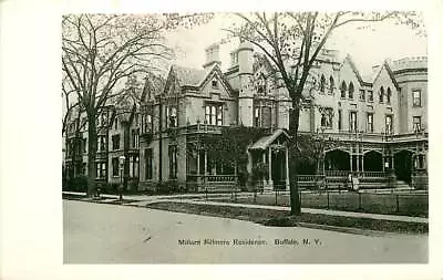 Real Photo Postcard Millard Fillmore Gothic Style House Buffalo New York • $6.95