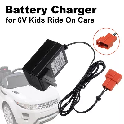 6 Volt Battery Charger AC 120V/220V Universal For Kids Ride On Car Electric Toys • £17.44