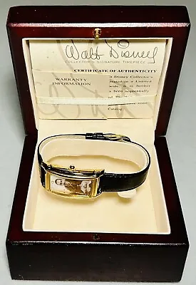 $148.49 • Buy Vintage RARE Walt Disney Collector’s Signature Timepiece ￼Fossil Watch /1000 New