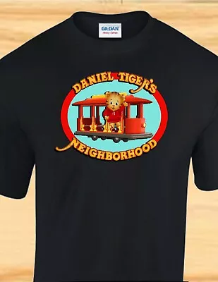 DANIEL TIGER'S TROLLEY - Cartoon TV Show  - CUSTOM T-SHIRT • $16