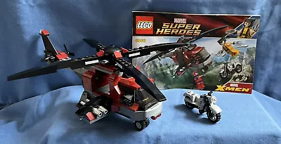 £22.95 • Buy Lego Marvel Super Heroes X-men 6866 Wolverines Chopper Showdown Helicopter