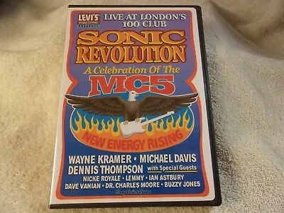 Sonic Revolution: A Celebration Of The MC5 DVD Live At London's 100 Club  MINT!! • $11.99