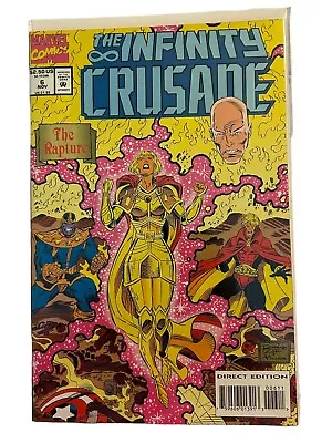 The Infinity Crusade # 6  Marvel Comic Book Avengers Thanos Hulk Thor  • $10