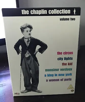 Charlie Chaplin - Classics Collection Vol.2 (Box Set) (DVD 2003) • £7.50