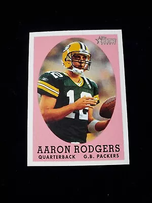 2005 Topps Heritage Aaron Rodgers Rookie Card #344 Packers RC • $50