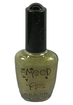 China Glaze In The Mood Nail Polish Gold To Lime Green Vintage Bottle • $14.70