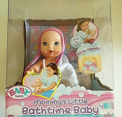 $30 • Buy Zapf Creation Baby Born Mommy's Little Bathtime Baby Doll, MGA Entertainment 