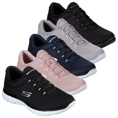 £39.95 • Buy Skechers Womens 2022 Summits Bungee Slip-On Stretch Trainers 26% OFF RRP