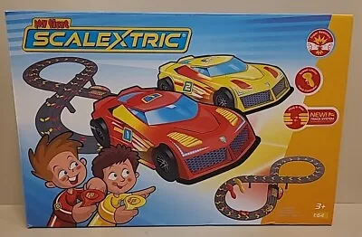 Scalextric My First Slot Car Racing Set Track Playset 100% Complete See Info • £19.99