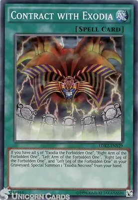 £0.99 • Buy LDK2-ENY29 Contract With Exodia UNL Edition Mint YuGiOh Card