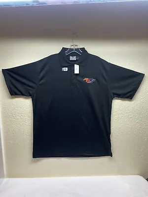 Joe Blow Ford Running Pony Embroidered Men's Polo-L  Mustang Stock# A1 • $19.99