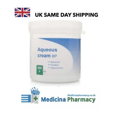 £5.49 • Buy Aqueous Cream  - 500g Dry Skin | Eczema | Dermatitis| Soothe & Moisturise