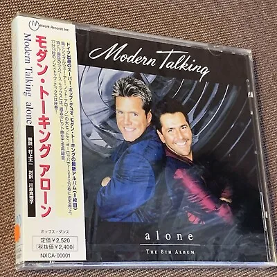Sealed MODERN TALKING Alone The 8th Album JAPAN CD NXCA-00001 W/OBI Free S&H/P&P • $79.99