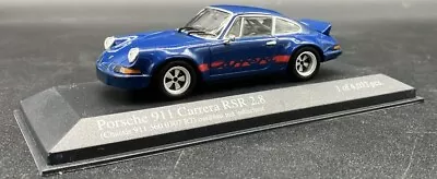 Minichamps 1/43 Porsche Carrera RSR 1973 Blue 430736904 • $67.99