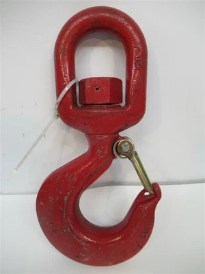 $350 • Buy Crosby 1048657, L-322CN, 7-1/2 Ton WLL Swivel Hook W/Latch - Made In USA