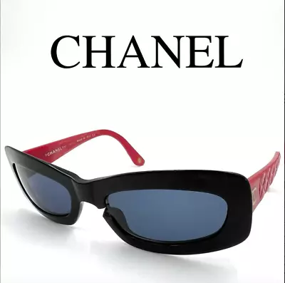 CHANEL Sunglasses Glasses 5006 Coco Mark With Case.Used From Japan • £140.11