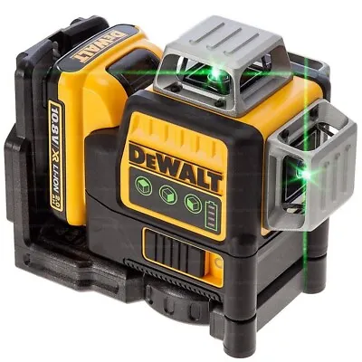 DeWALT Green Beam Cross Line Laser 12V X3 360 1080 Self Levelling DCE089D1G-XE • $749