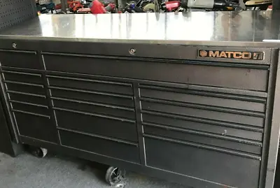 Matco Tools 4325r 4s 3bay 25  Rollaway Tool Chest With Keys • $3599