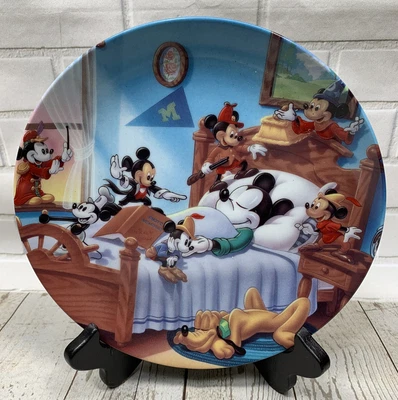 $14.95 • Buy Disney Mickey Mouse Through The Years Collectable Porcelain Plate Made In Japan