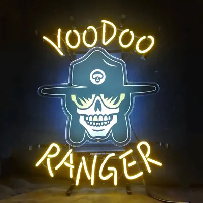 15 X19  Voodoo Ranger IPA Vintage Style Neon Beer Sign Wall Store Bar Custom • $137.68