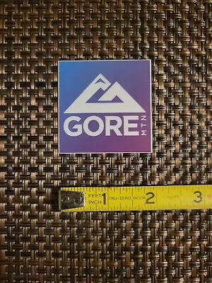 Gore Mountain AUTHENTIC Decal Sticker Ski Snowboard New York Resort • $3.99