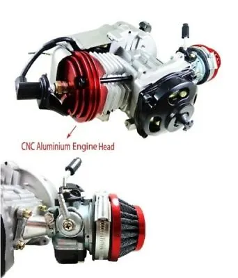 Big Bore 49cc 2-stroke High Performance Engine Motor For Pocket Bike En06 • $74