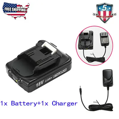 18V 2.0Ah LXT Lithium-Ion Battery For Makita 2000mAh BL1820B BL1830 W/ Charger • $19.99