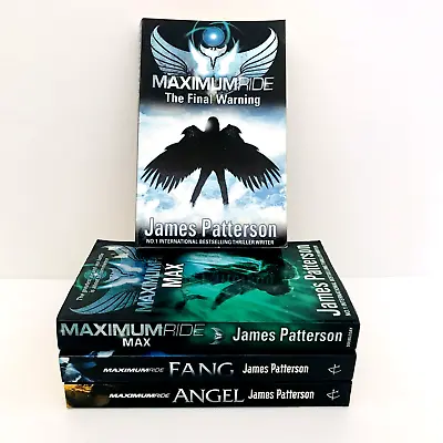 $32.95 • Buy Maximum Ride 4 Books By James Patterson 4 5 6 7 The Final Warning Max Fang Angel