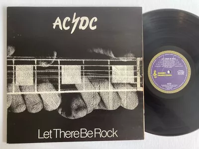 AC/DC  Let There Be Rock  1978 Oz Reissue Blues Rock LP.. • $325