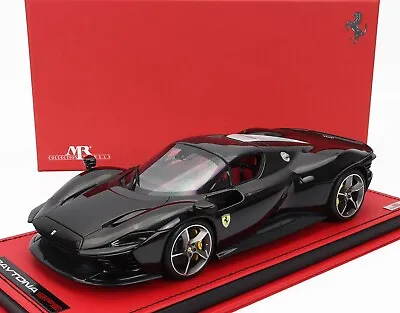 MR Collection FERRARI DAYTONA SP3 2022 NERO DAYTONA W/SHOWCASE 1/18 Scale LE99 • $529