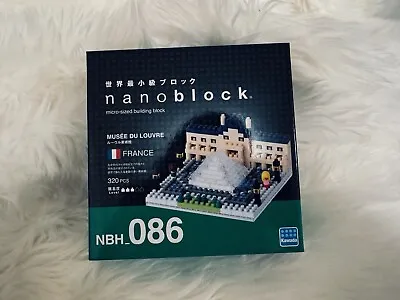 Kawada Nano Block NBH_086: The Louvre Museum France (New Sealed) • £9.99