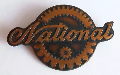 Vintage National Cash Register Emblem - Gear - NCR • $5