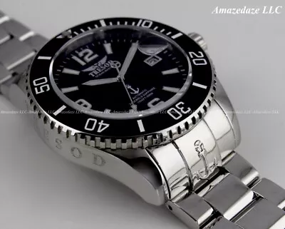 Tresod Mens 300M Ocean Master Sapphire Crystal Ceramic Bezel 24J Automatic Watch • $84.99