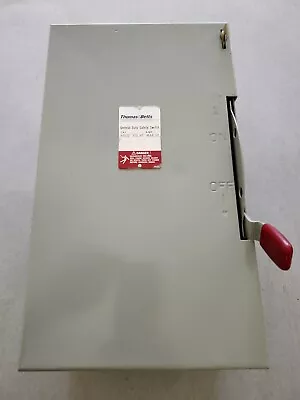 Thomas&betts Gd322nf 60 Amp 240 Volt Safety Switch • $50