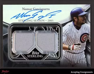 2024 Topps Sterling Seasons Autograph Nomar Garciaparra JERSEY AUTO 04/25 • $1.25