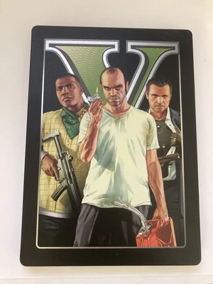 $14.99 • Buy Grand Theft Auto V GTA 5 Xbox 360 Collectors Edition Steelbook Case & Manual