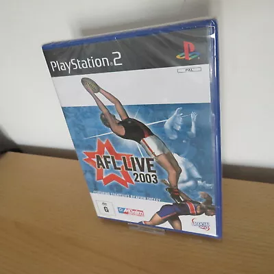 PS2 AFL Live 2003 UK Aus Pal New & Sony Factory Sealed • $132.98