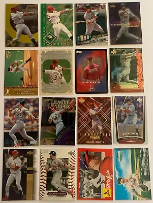 MARK MCGWIRE 16 Card Lot EX/NM Oakland Athletics St Louis Cardinals FREE SHIP • $12.97