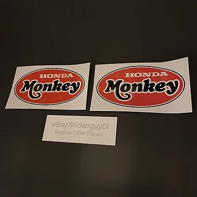 £8 • Buy Honda Z50 Monkey Bike Petrol Tank Stickers Decals
