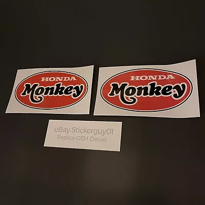 Honda Z50 Monkey Bike Petrol Tank Stickers Decals • £8