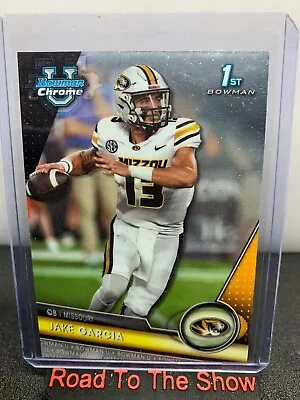 2023 Bowman University Chrome #99 Jake Garcia RC - Missouri Tigers • $0.99