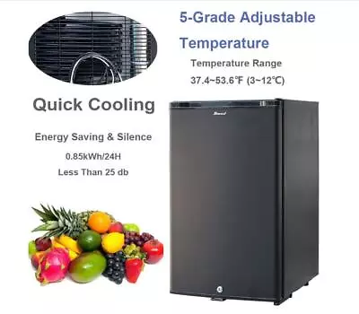 $339 • Buy 1.7 Cu Ft DC 12V/AC Portable Cascadia Truck Refrigerator RV Fridge Camper Cooler