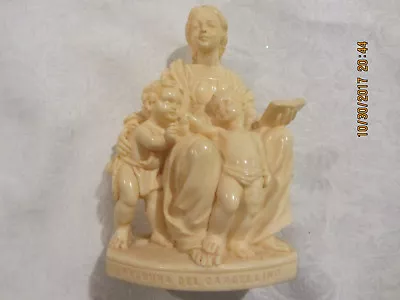 Vintage G. Ruggeri Italy ' MADONNA DEL CARDELLINO • $25