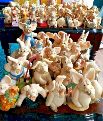 £19.99 • Buy David Corbridge Piggin Ornaments – Various Years / Piggins Collectible Figurines