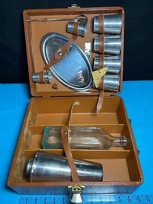 Vintage The Original Trav-L-Bar By Ever Wear Portable Travel Bar Kit  W Extras • $18